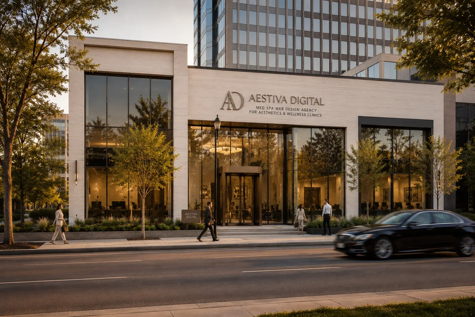 Aestive Digital office building exterior, Al Quoz 4, Dubai, UAE