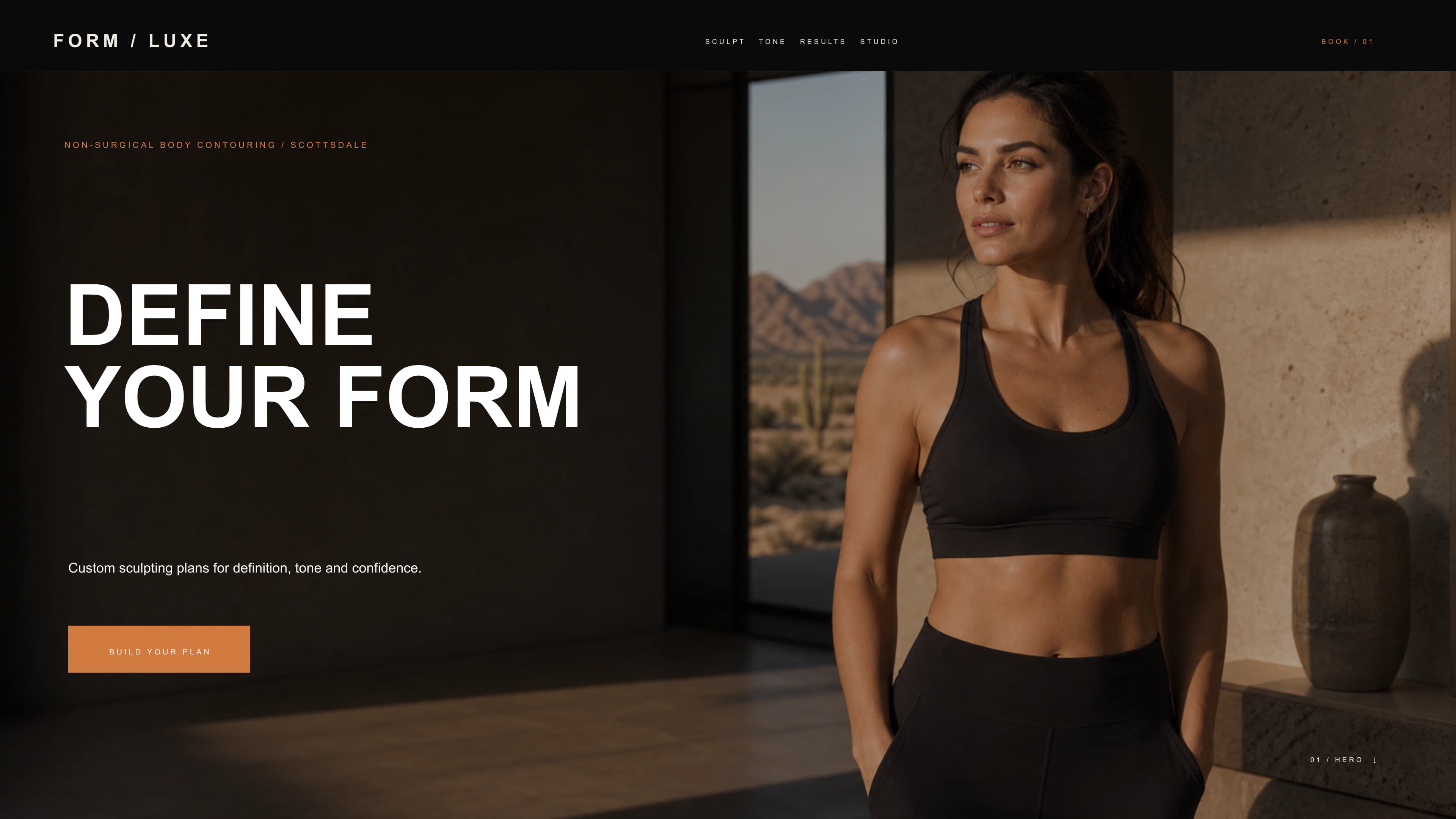Form / Luxe website